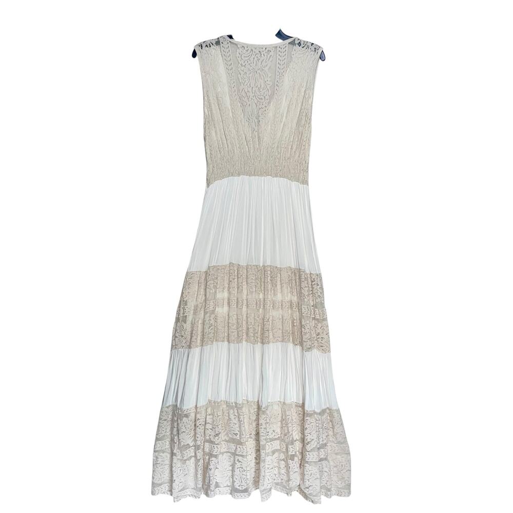 Lace Boho Maxi Dress Cotton - Picture 3 of 10